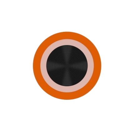 Joystick Button Oranje