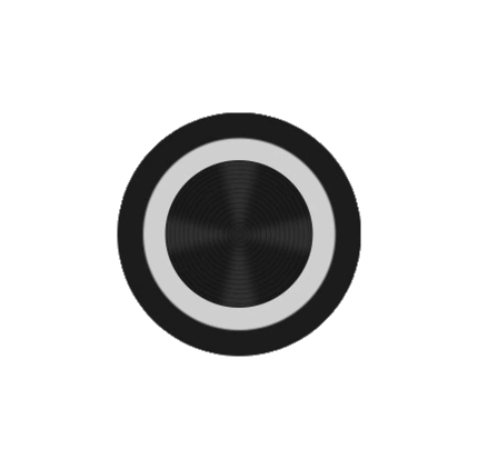Joystick Button Zwart